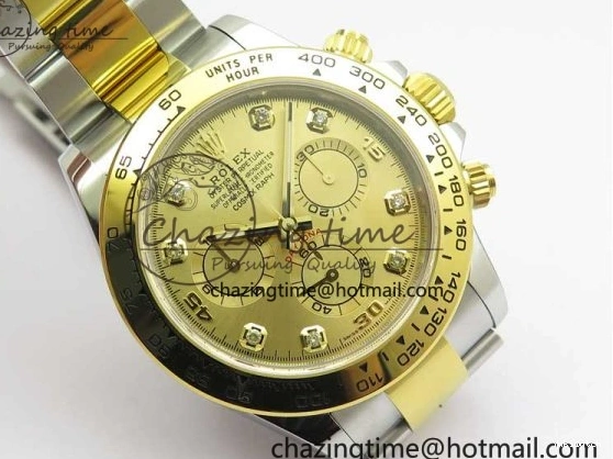 116508 SA4130 YG Case Best SS Bracelet YG Noob SS Dial Crystal 904L Daytona YG 1:1 Edition and 0109